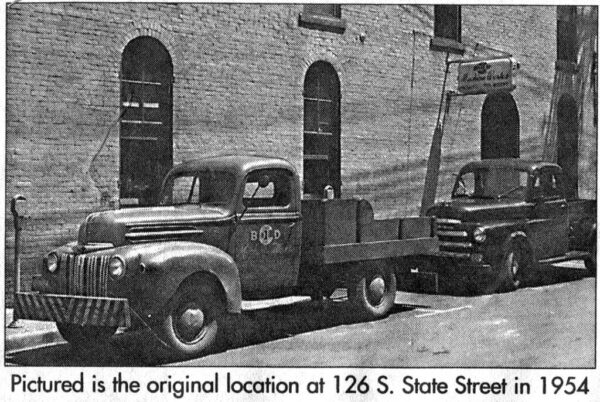 Bold Machine Works original location in 1954